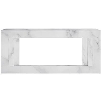Портал Royal Flame Line 42 SFT White Marble - Белый мрамор