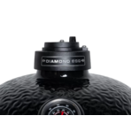 Керамический гриль DIAMOND EGG LEGEND DEEP BLACK