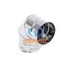 Отвод 1ОТ 90 D250 AISI304 0.5