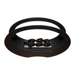 Декоративные камни Галька черная №7. SALE!
