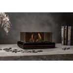 Настольный биокамин Blackstrobe Walnut