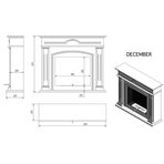 Напольный биокамин Kratki December