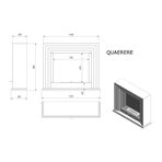 Напольный биокамин Kratki Quaerere