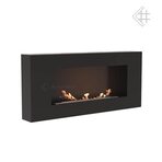Биокамин Kratki Delta Flat (400x900) настенный