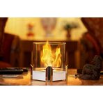 Настольный биокамин Silver Smith Mini 1 Premium White