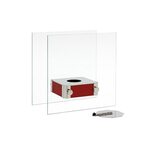 Настольный биокамин Silver Smith Mini 3 Premium Red