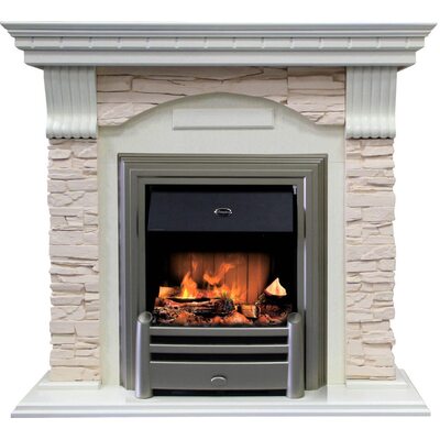 Электрический камин Dimplex Dublin арочный скальный с очагом Cavendish/Chesford