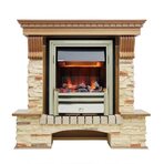 Электрический камин Dimplex Pierre Luxe (сланец) с очагом Opti-Myst Cavendish