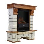 Электрический камин Dimplex Pierre Luxe V с очагом Optiflame Viotta
