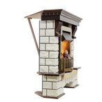 Электрический камин Dimplex Pierre Luxe угловой с очагом Opti-Myst Danville Black FB2
