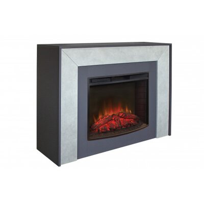 Электрокамин Real-Flame Jersey 25,5 GR c очагом Evrika 25,5 F718