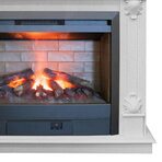 Электрокамин Real-Flame Philadelphia WT с очагом 3D Helios 26