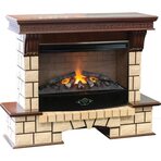 Электрокамин Real-Flame Stone New 33 с очагом 3D Firestar 33