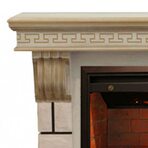 Электрический камин Real-Flame Stone New 26 WT с очагом 3D Helios 26