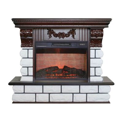 Электрокамин Real-Flame Belgravia 24 AO c очагом Irvine 24