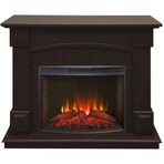 Электрокамин Real-Flame Carolina 25,5 DN с очагом Evrika 25,5 LED