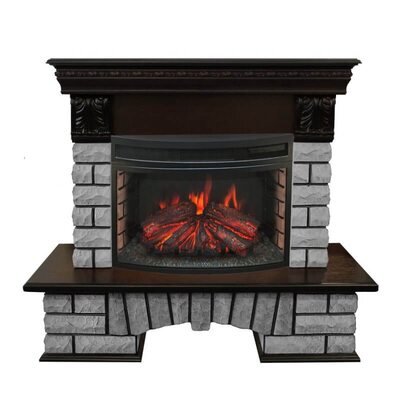 Электрокамин Real-Flame Country Lux Rock 25 AO с FireField 25 S IR