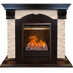 Электрокамин Real-Flame Dublin Lux STD/EUG AO с очагом 3D Olympic