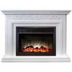 Электрокамин Real-Flame Leticia 26 WT-P511 с очагом Moonblaze Lux Bl/Br