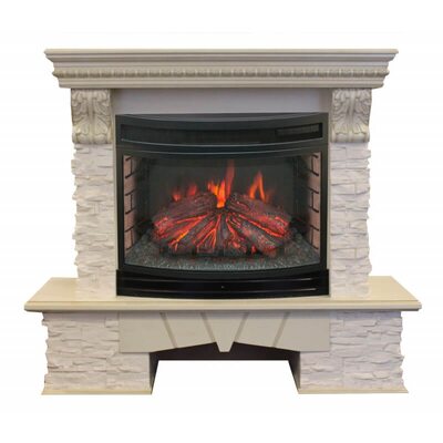 Электрокамин RealFlame Rockland LUX 25 с очагом Firefield 25 S IR