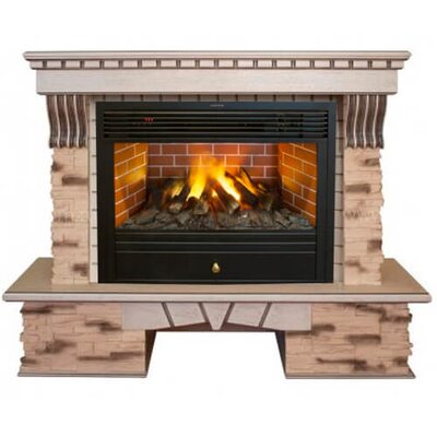 Электрокамин Real-Flame Sorento 26 WT с очагом 3D Novara 26