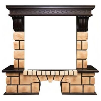 Портал Real-Flame Stone Brick 25/25,5 AO