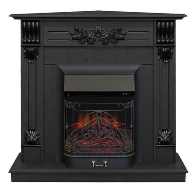 Электрокамин Real Flame Ottawa Corner STD/EUG DN с очагом Majestic s Lux BL