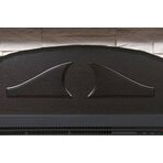 Электрический камин Electrolux Torre 25S белый/ шпон венге с очагом EFP/P - 2520LS