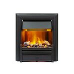 Электрический очаг Dimplex Opti-Myst Brookline Black с эффектом живого пламени