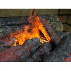 Электрический очаг Dimplex Silverton с эффектом живого пламени