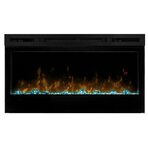 Встраиваемый электрокамин Optiflame Prism 34" BLF3451