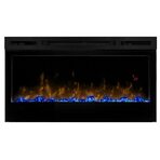 Встраиваемый электрокамин Optiflame Prism 34" BLF3451