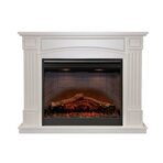 Электрокамин Dimplex Boston алебастр с очагом Symphony 26''