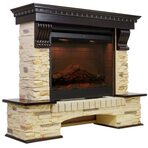 Портал Pierre Luxe сланец универсальный под очаг Optiflame Symphony 26''