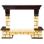 Портал Pierre Luxe шампань под очаг Optiflame Symphony 26''