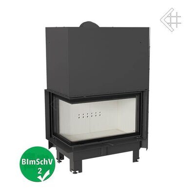 Каминная топка MBO/L/BS/G стекло слева с гильотиной