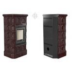 Печь-камин Blanka 8 kW stove коричневый