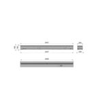 Встраиваемый паровой 3D-камин HOT LINE 2400