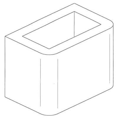 Элемент дымохода, окрашенный, H=28 (Palazzetti)