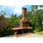 Печь барбекю №14