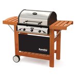 Газовый гриль Profy 3 Inox (Sunday)