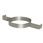 Хомут опорный для сэндвич дымохода D200/280, AISI 439 (0,5 мм)