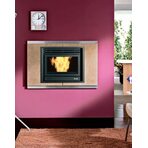 Облицовка камина ARABESQUE tigrato, под Inpellet 54, Luce Plus 54, Deco, Riga (EdilKamin)
