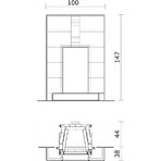 Облицовка камина DROMOND SB Cr45 (EdilKamin)