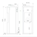 Печь TOPAZE Gris (RLD)