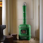 Печь Castellana nikel, green (Sergio Leoni)