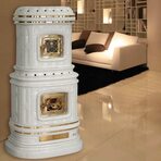 Печь Viennese, white craquele (Sergio Leoni)