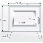 Печь Cedre Email 2 (Supra)