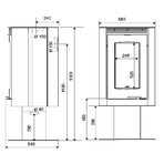 Печь HANOOK LIFT 03, слоновая кость (Supra)