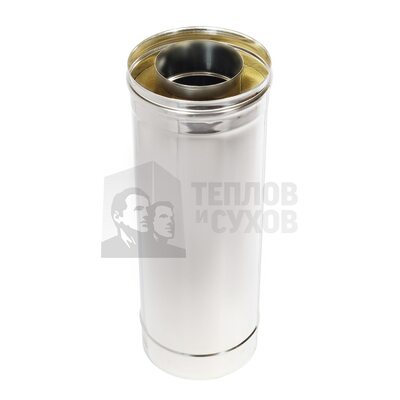 Труба Термо L 500 ТТ-Р 304-0.5/304 D150/210 с хомутом